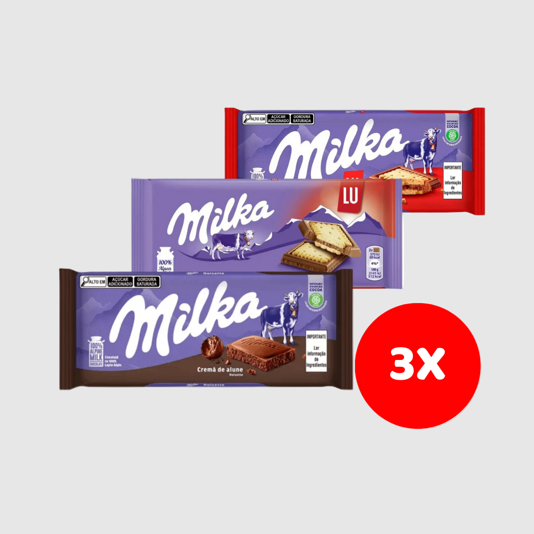 Combo Barras Milka
