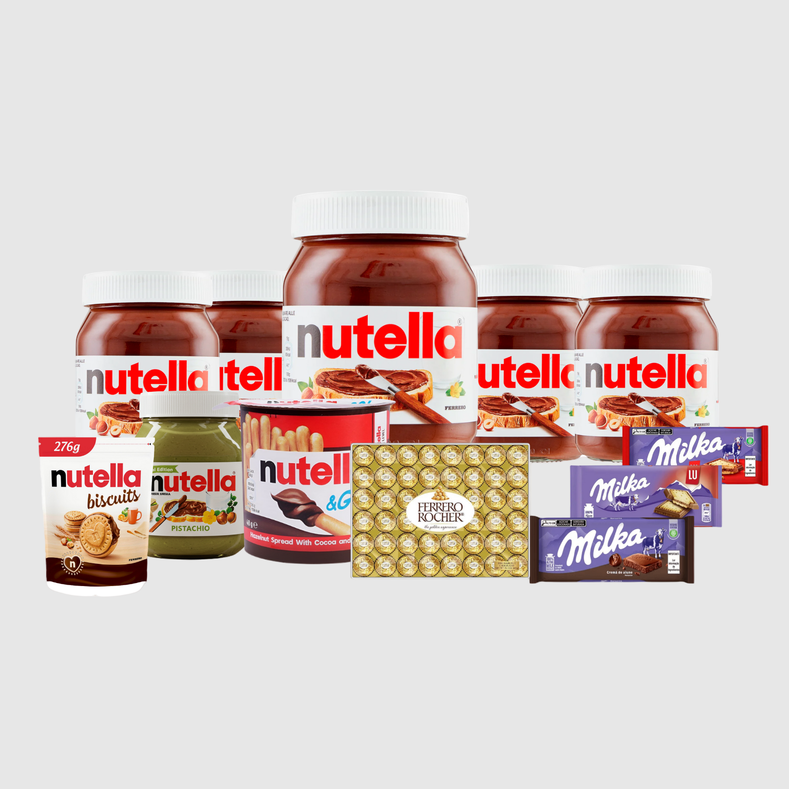 Combo 5kg - Universo Chocolate Nutella Variados
